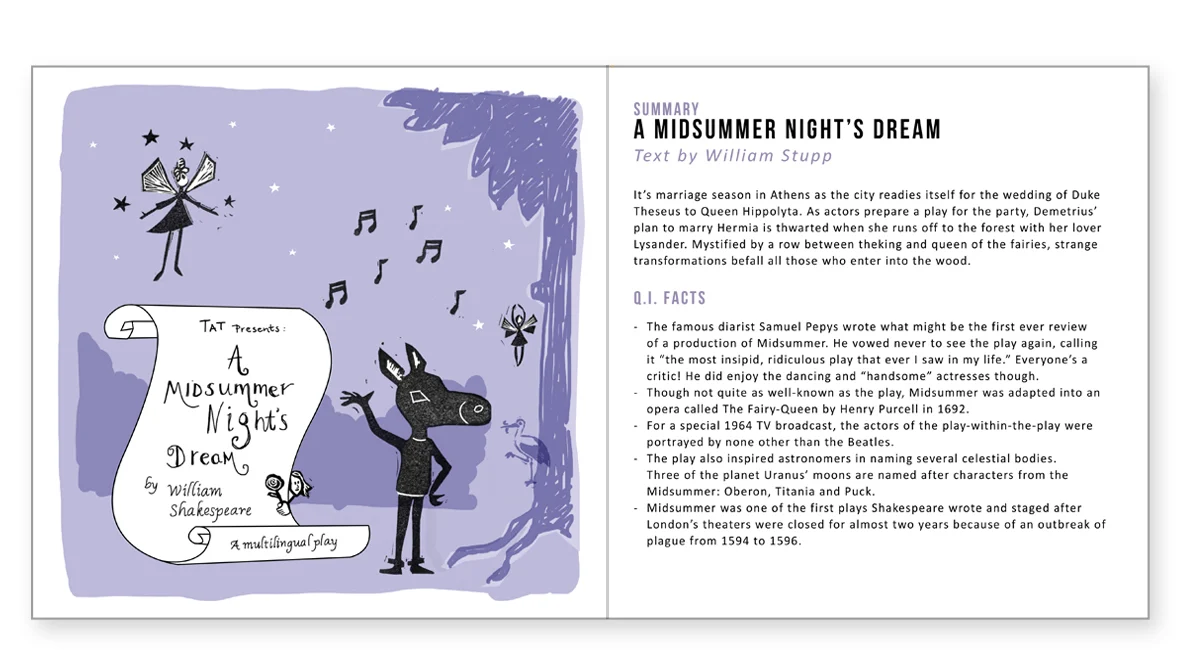 The art of theater | A midsummer night dream | spread digitaal magazine